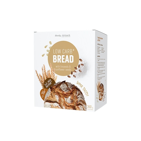 Body Attack Sports Nutrition Low Carb Bread 360 gr