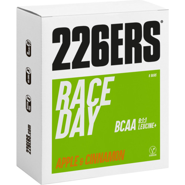 226ERS Box Race Day Bar - Barritas Energéticas Bcaa 6 Barritas X 40 Gr