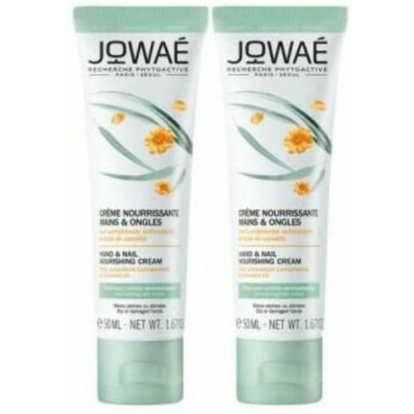 Jowaé Jowae Hydrating Hand & Nail Cream 2x50ml