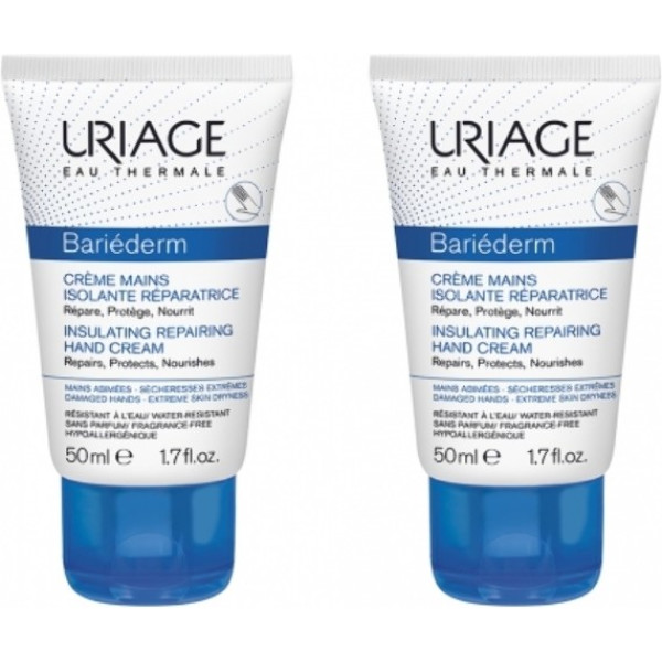 Uriage Bariederm Crema di alimentazione 2x50ml