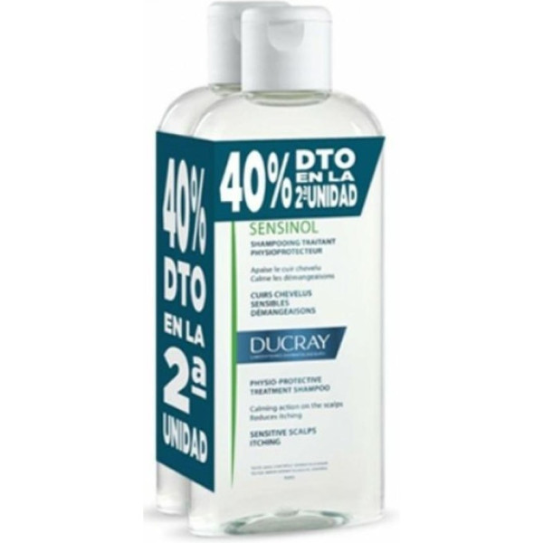 Ducray Sensinol Trattamento Shampoo 2x400ml