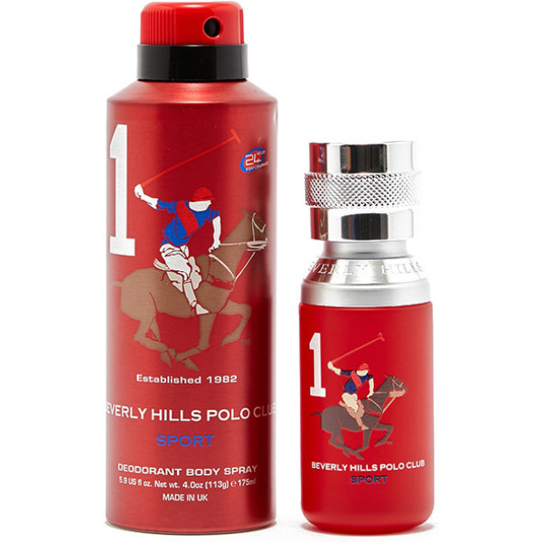 Giorgio Beverly Hills Beverly Hills Polo Club Homme Nº1 50ml + Desodorante Spray 175ml