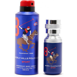 Giorgio Beverly Hills Beverly Hills Polo Club Homme Nº8 50ml + Desodorante Spray 175ml