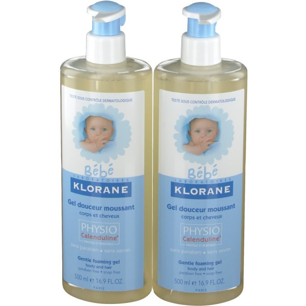 Klorane Bebe Duo Gel Detergente Delicato