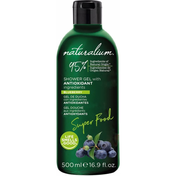 Naturalium Super Food Blueberry Antioxidant Shower Gel 500 Ml Unisex