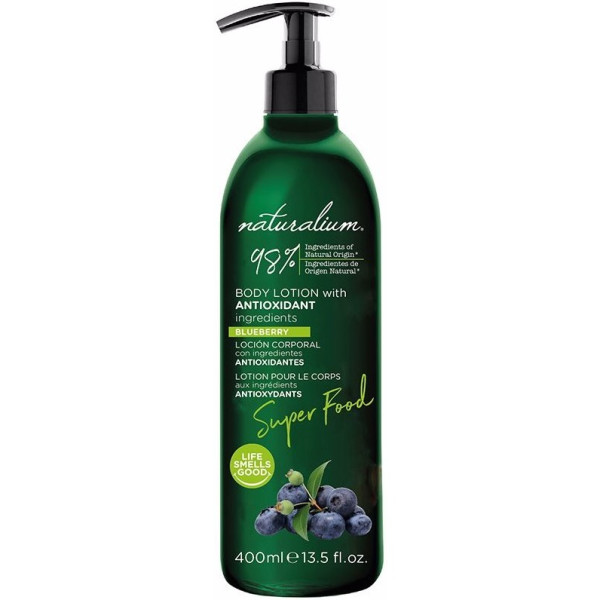 Naturalium Super Food Gemberverstevigende bodylotion 400 ml Unisex