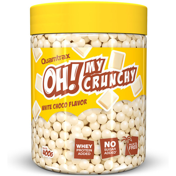 Quamtrax Ohmycrunchy Chocolate Covered Cereal Spheres 400 Gr