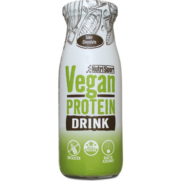 Nutrisport Vegan Protein Drink 1 Fles X 250 Ml