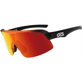Ges Gafas Omega Lente Rojo-amarillo/montura Negro-naranja