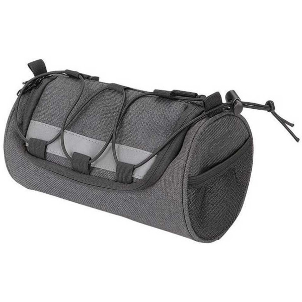 Ges Bolsa Manillar Anboto 22x12 Cm Gris/negro Con Reflectantes