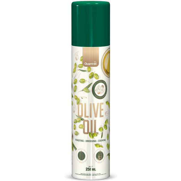 Quamtrax Vaporisateur d'huile d'olive extra vierge 250 ml