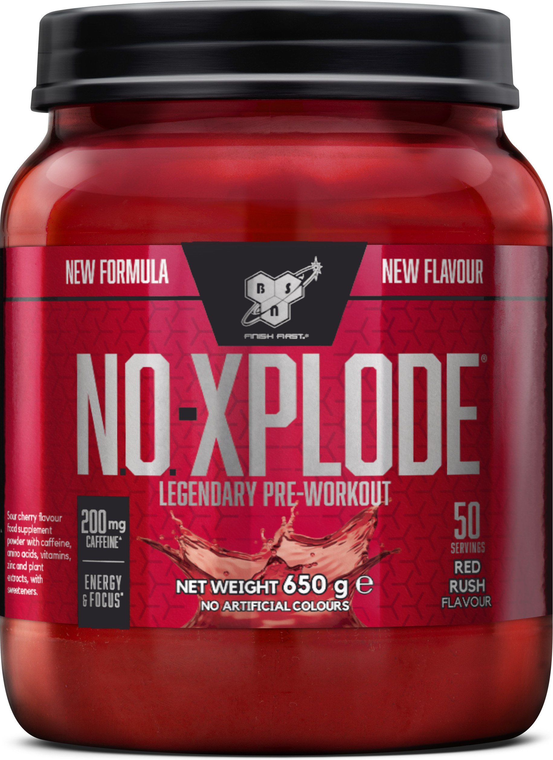 Bsn No-Xplode 650Gr Geschmack Rotes Fieber-image