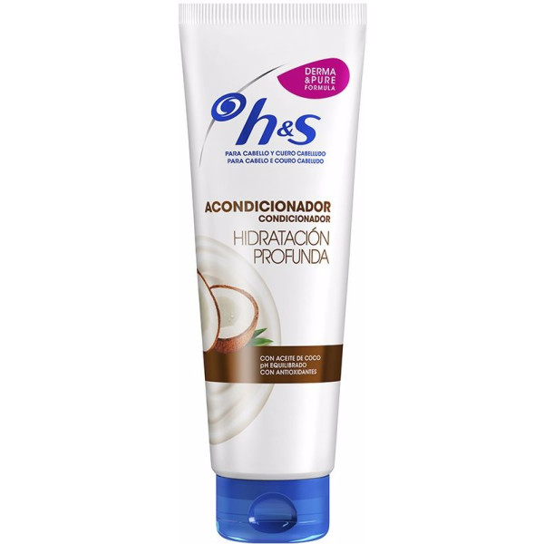 Head & Shoulders H&s Coconut Deep Hydration Conditioner 275 ml Unisexe