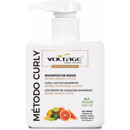 Voltage Cosmetics Curls Method Shampoo Cachos 500 ml Unissex