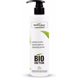 Voltage cosmetics shampoo bio-decetox chá verde 250 ml unissex