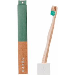 Escova de dentes macia verde Banbu 1 U unissex