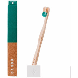 Banbu escova de dentes média verde 1 U unissex