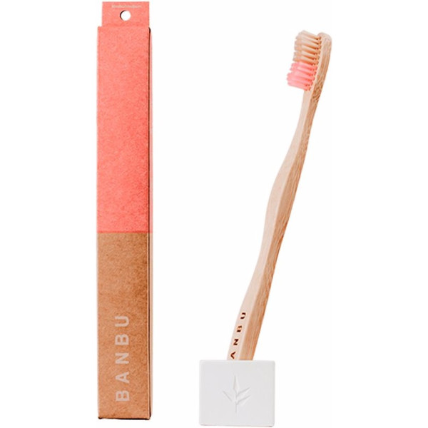 Banbu spazzolino rosa medio 1 U unisex
