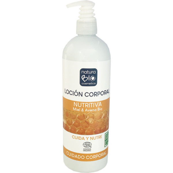 Naturabio Pflegende Körperlotion Honig & Hafer Bio 740ml