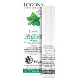 Logona Stick Sos Grains Menthe & Acide Salicylique 6 ml