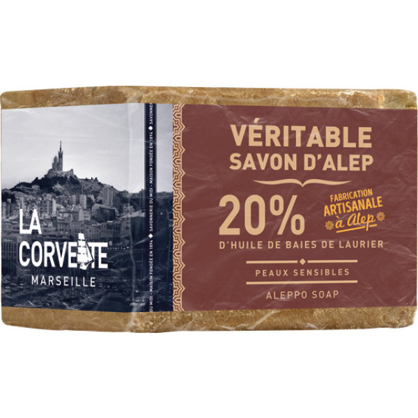 La Corvette Aleppo Bar Soap 20% Laurel Oil 200gr