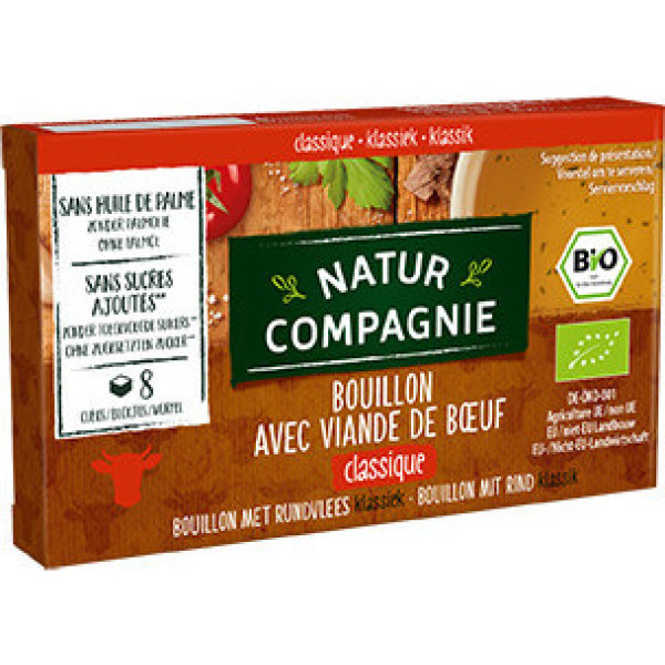 Natur Compagnie Bouillon de Veau Comprimés Bio 96 Gr