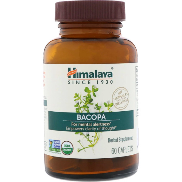 Himalaya Bacopa Orgânica 60 cápsulas