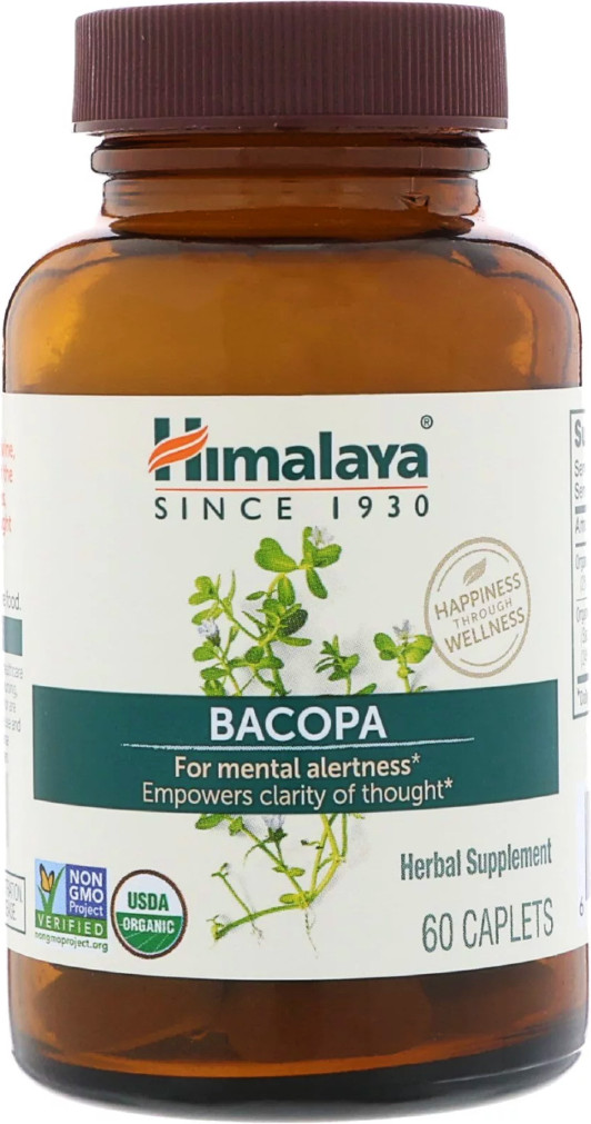 Bacopa Biologica Dell'himalaya 60 Capsule-image