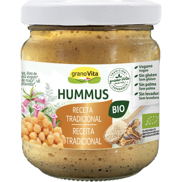 Granovita Houmous Traditionnel Bio 175 Gr