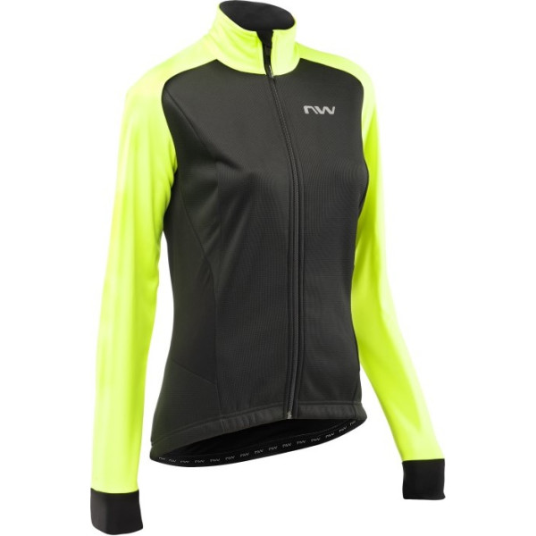 Northwave Chaqueta Reload Woman Sp Negro Amarillo Fluo