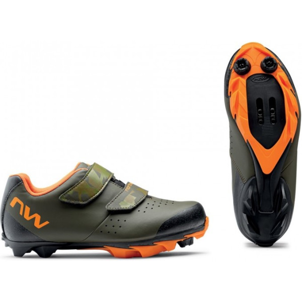Northwave Zapatillas Origin Junior Mtb Forest Naranja