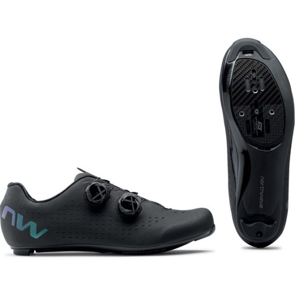 Chaussures Route Northwave Revolution 3 Noir Irisé