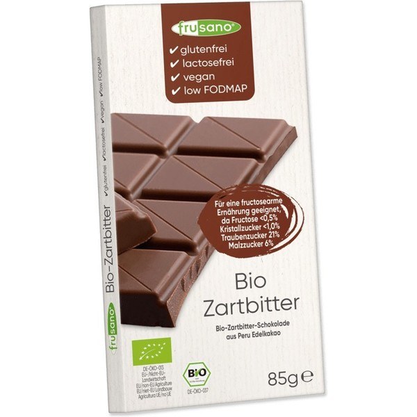 Frusano Cioccolato Fondente Biologico 85 Gr