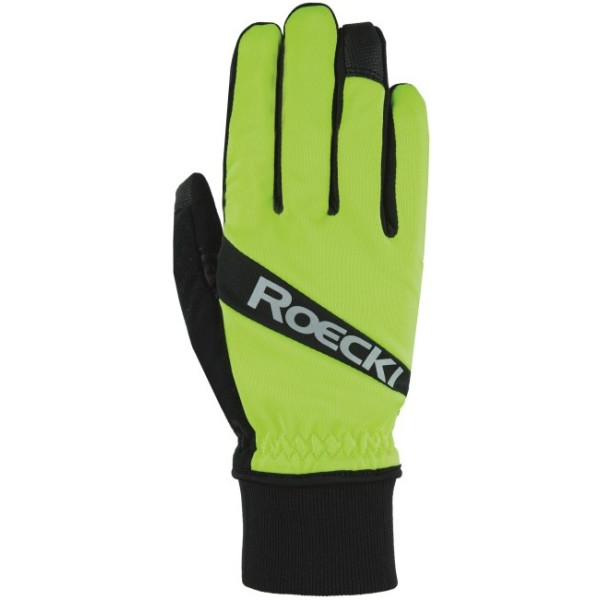 Roeckl Guantes Rofan Windproof Neon Amarillo
