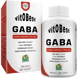 VitOBest Gaba 500 mg 60 cápsulas