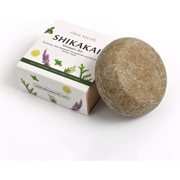 Alma Secret Shikakai Shampoo Sólido 85 gr Unissex