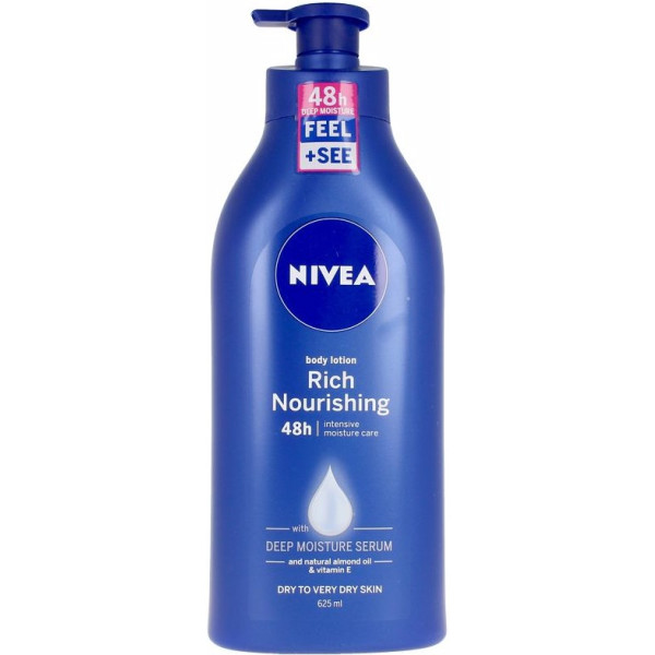 Nivea Nutritious Body Milk Xxl Spender 625 ml Unisex