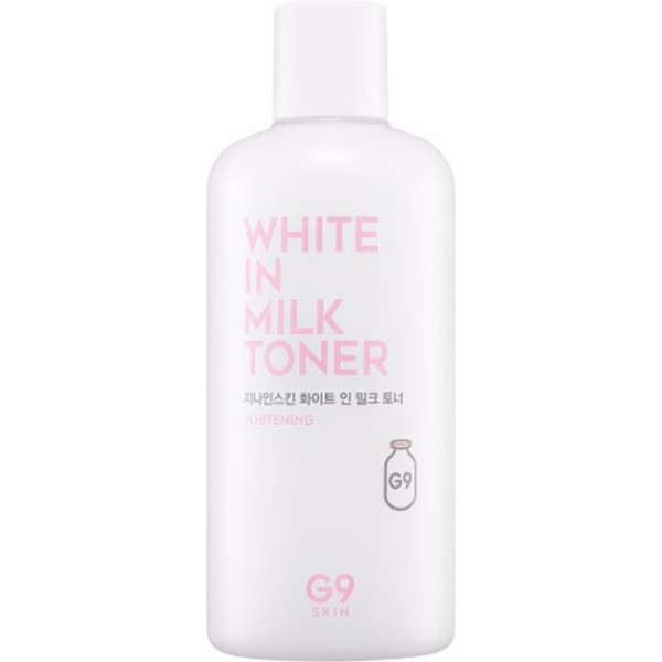 Tonico al latte sbiancante per la pelle G9 300 ml unisex
