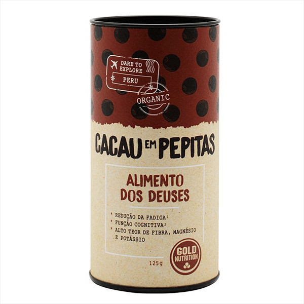 GoldNutrition Cacao En Pepitas - 125 Gr