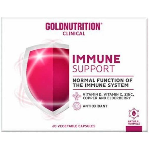 Goldnutrition Immuunondersteuning - Gn Clinical - 60 Vcaps