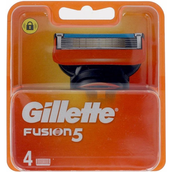 Gillette Fusion 5 Recargas 4 Unidades Homem