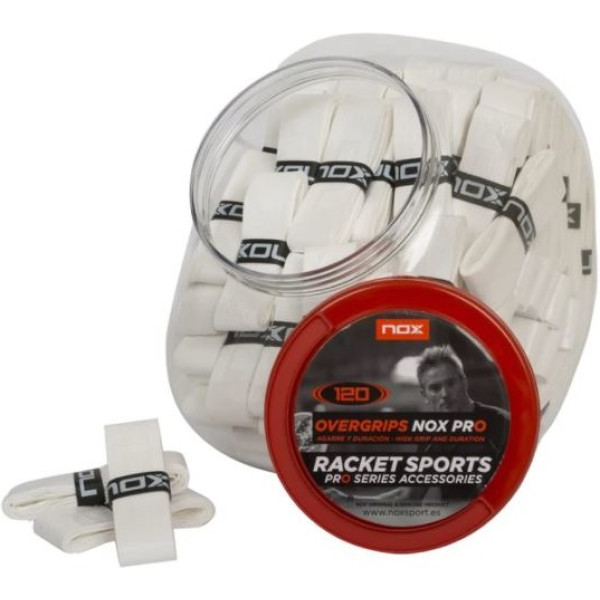 Nox Blister 12 Overgrips Pro Blancos