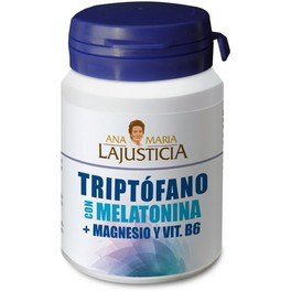 Ana Maria LaJusticia Tryptophan + Melatonin + Magnesium und Vit. B6 60 Kps