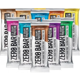 Biotech Usa Kit Zero Bar Flavor Mix 10 Barres Assorties X 50 Gr