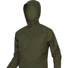 Endura Gv500 Waterproof Jacket Verde Oliva Hombre