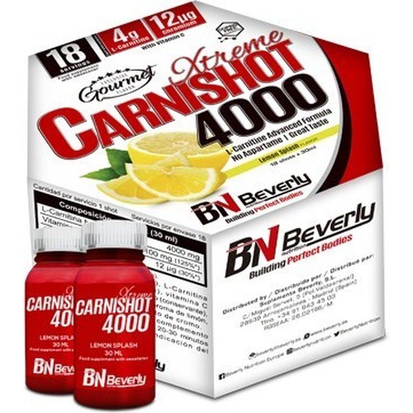 Beverly Nutrition Xtreme Carnishot 4000 18 shots x 30ml