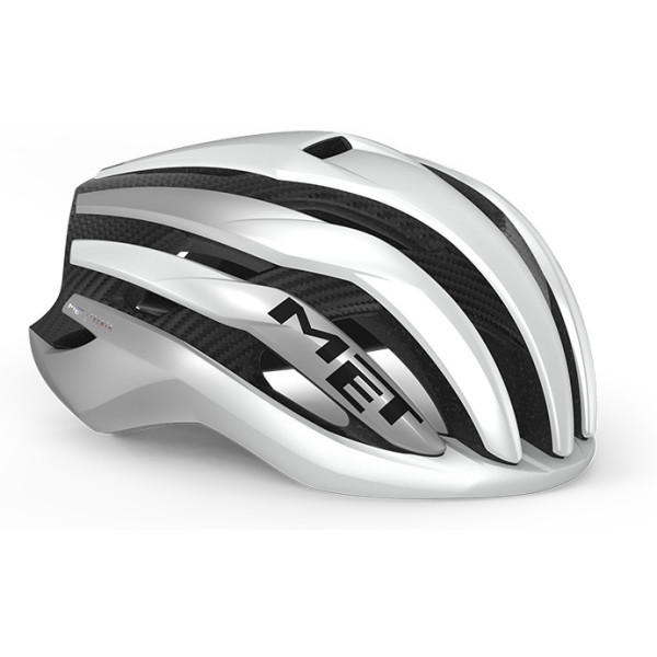 Met Trenta 3k Carbon Mips Helm Wit/zilver Alico