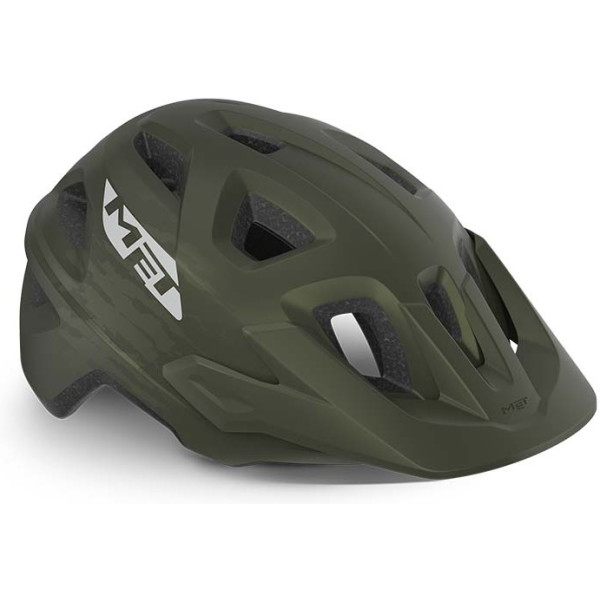 Met Casco Echo Verde Mate