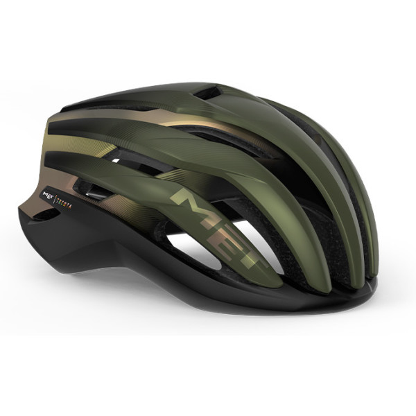 Met Casco Trenta Mips Verde Iridiscente Mate