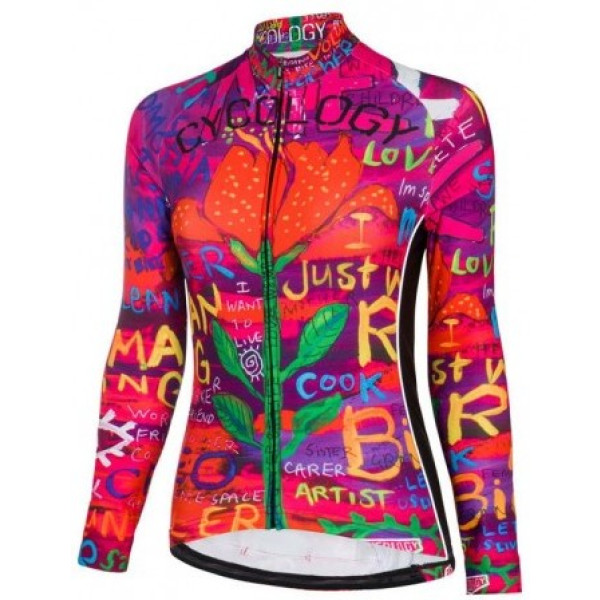 Cycology See Me Long Sleeve Cycling Jersey for Women
